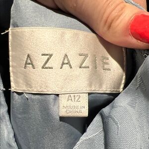 Azazie Light Blue Gown